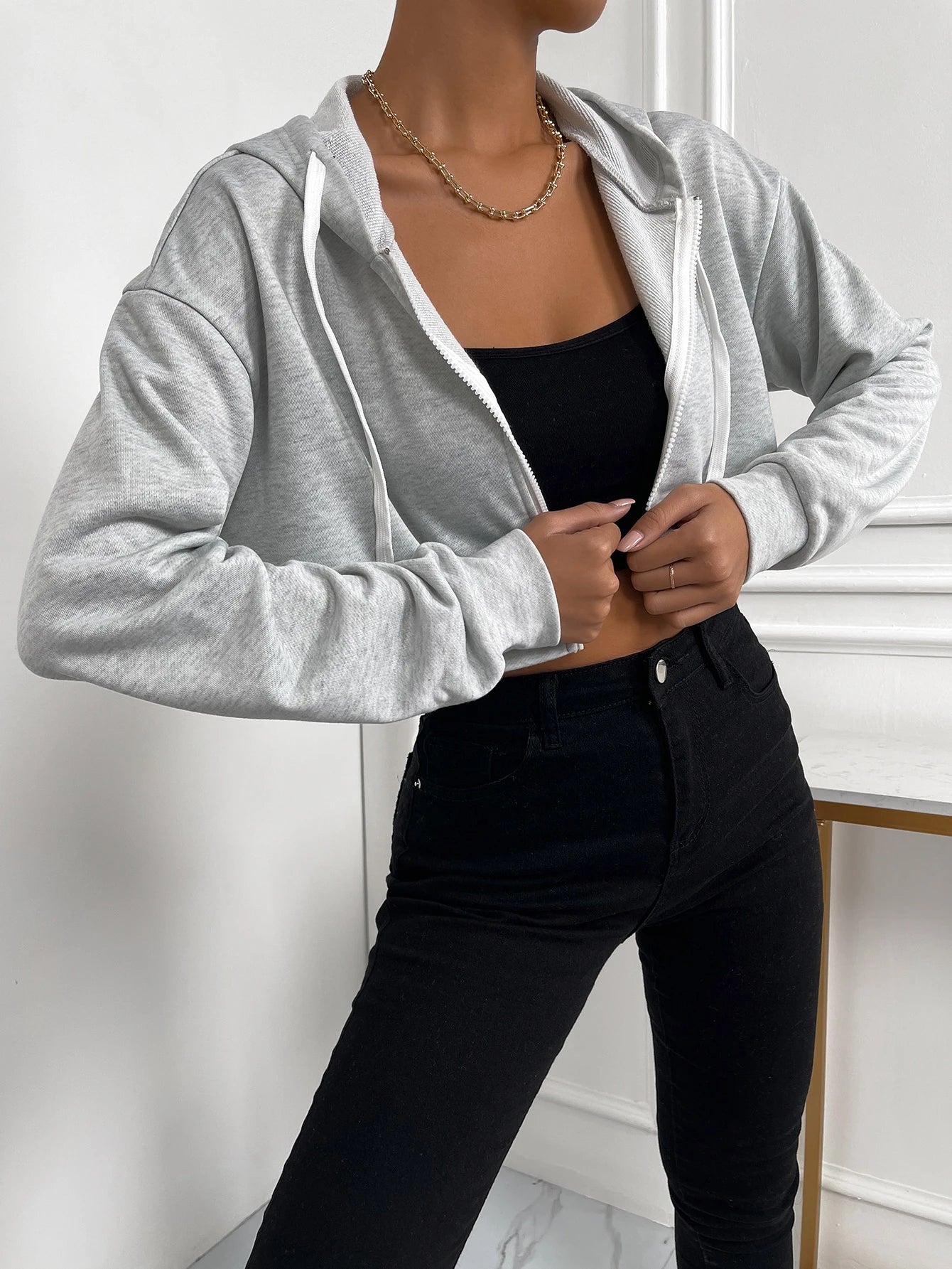 Långärmad casual blus