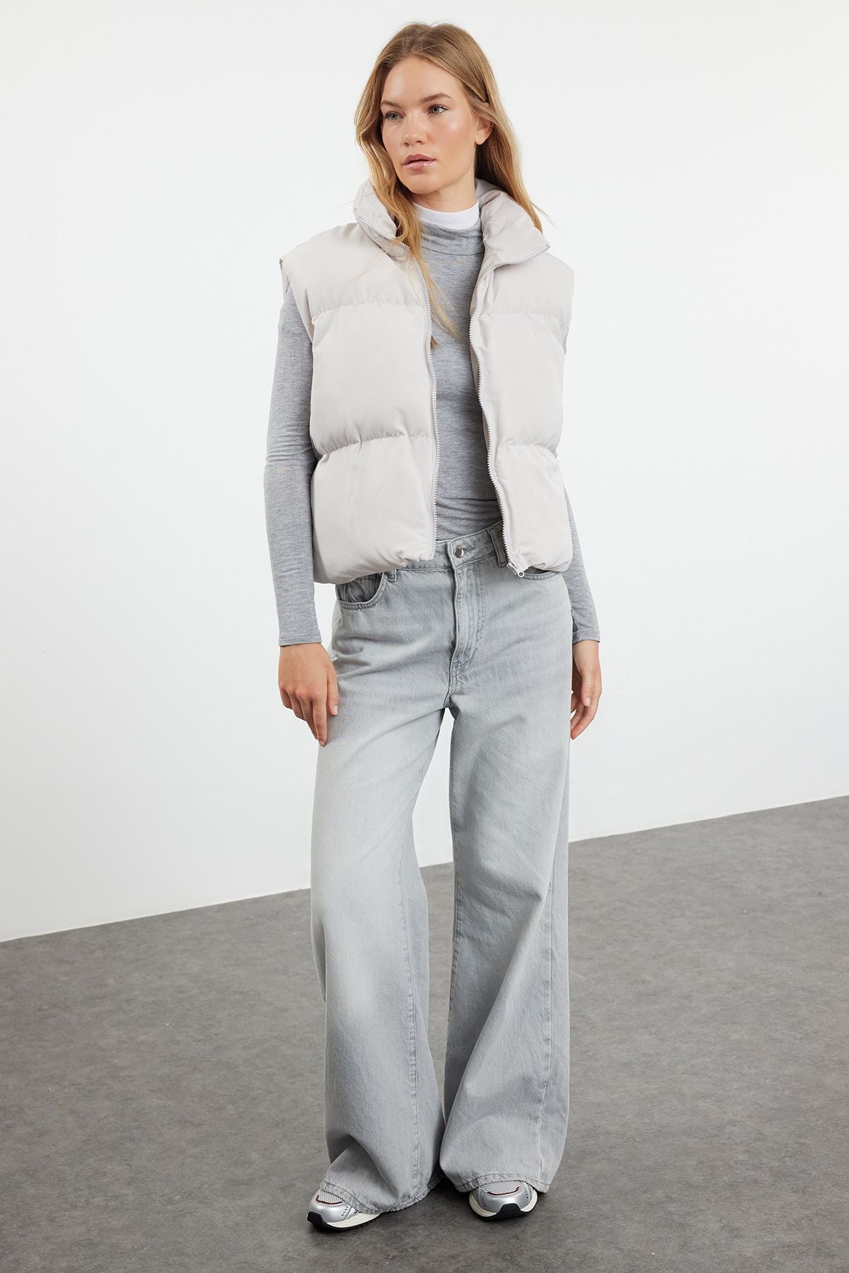 Feris linneväst i casual stil