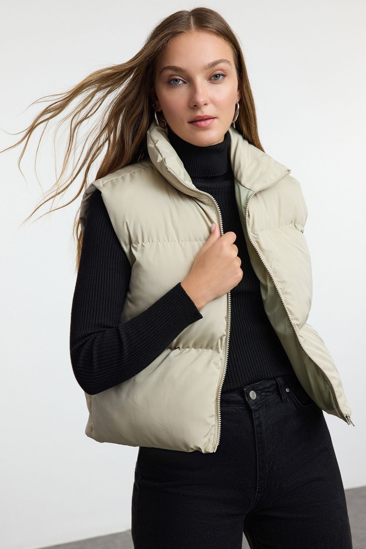 Feris linneväst i casual stil
