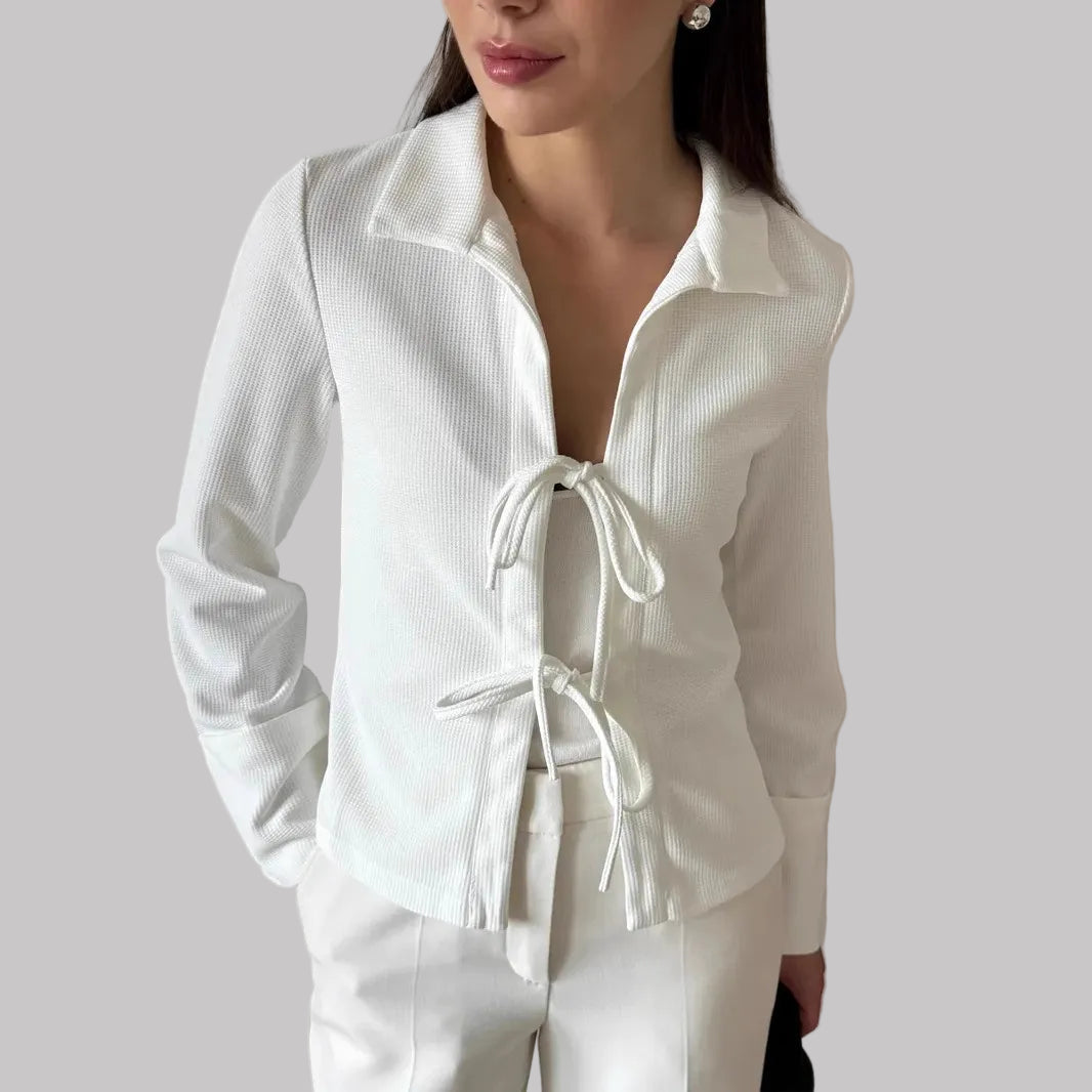 Evelyn elegant långärmad jacka