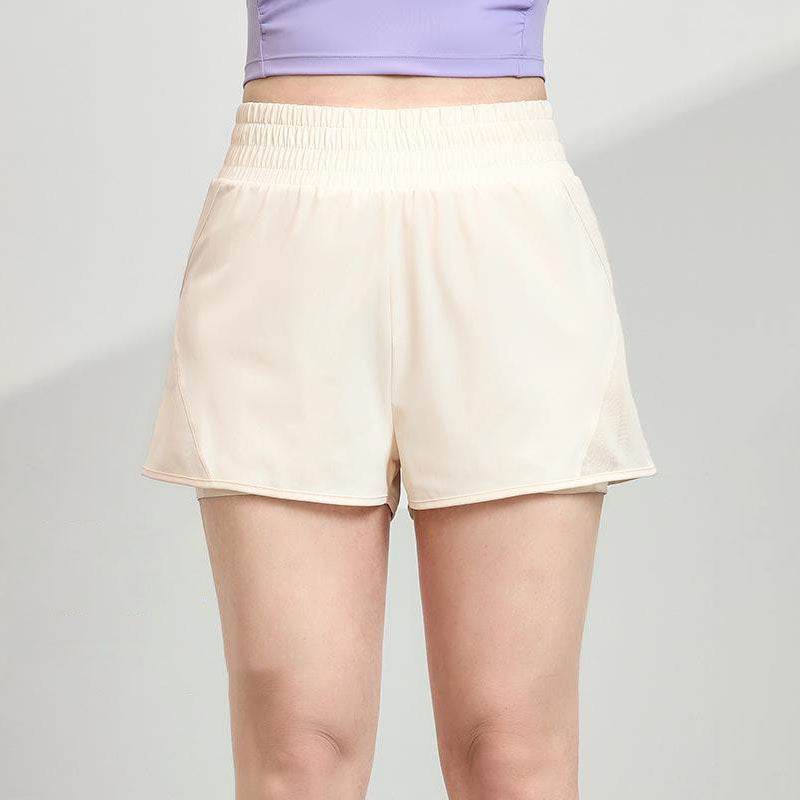 Högmidjade shorts med resår i midjan