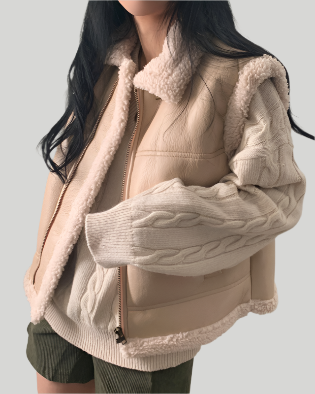 Västjacka med invändig fleece