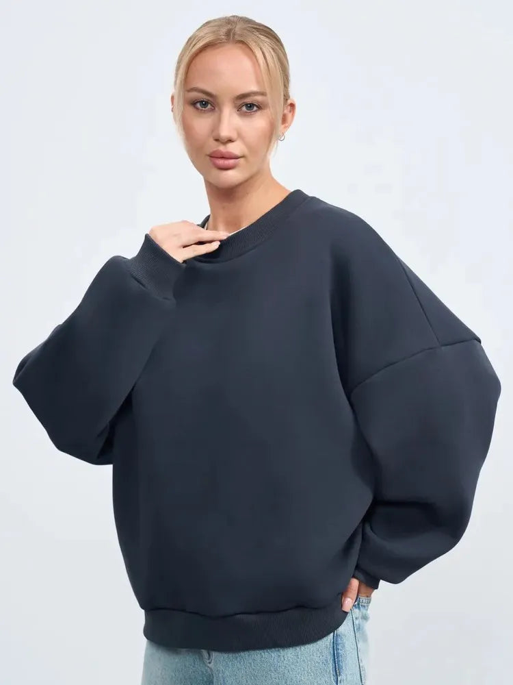Sienna fleecefodrad tröja