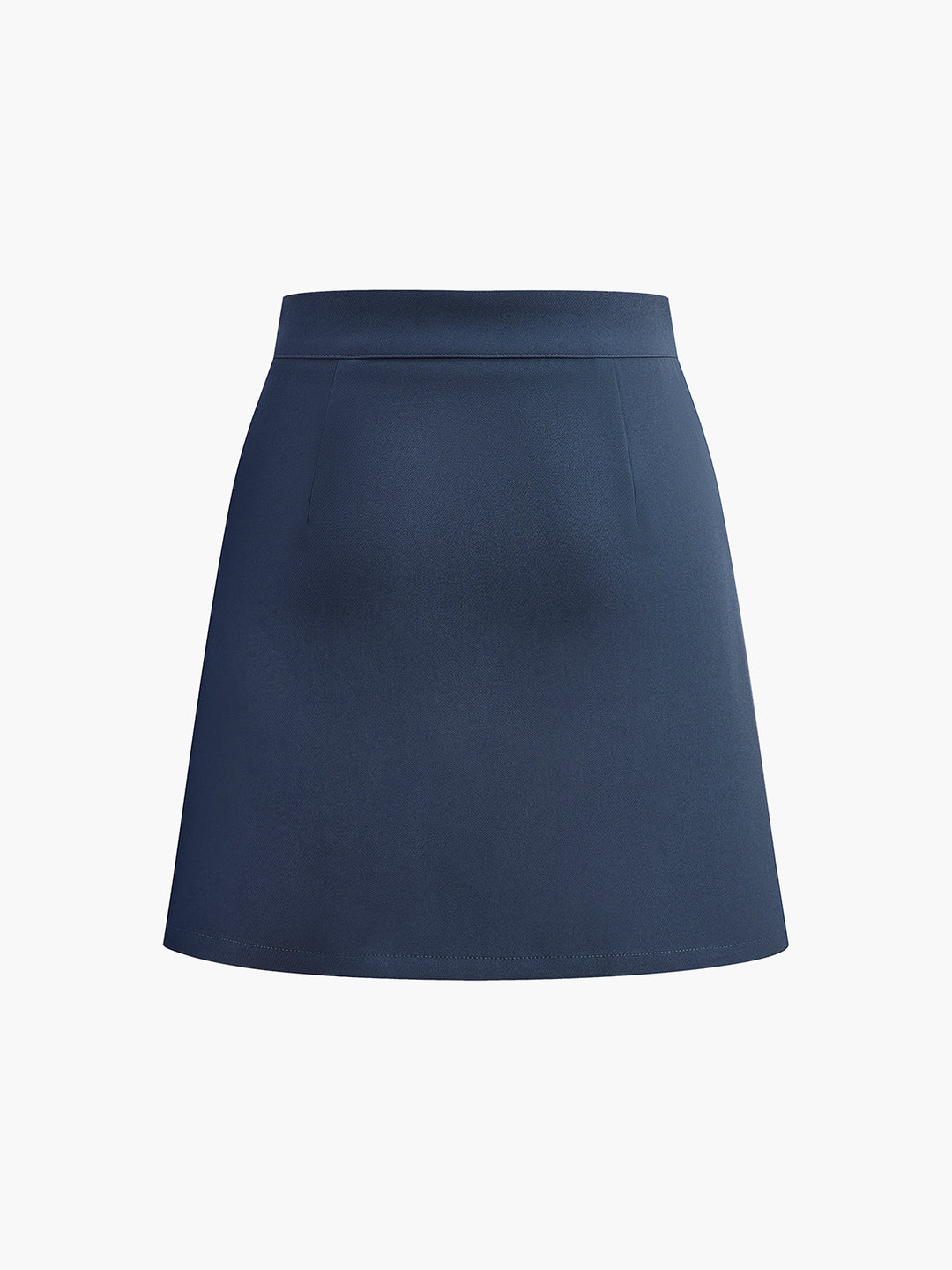 Asymmetrisk minikjol med slits