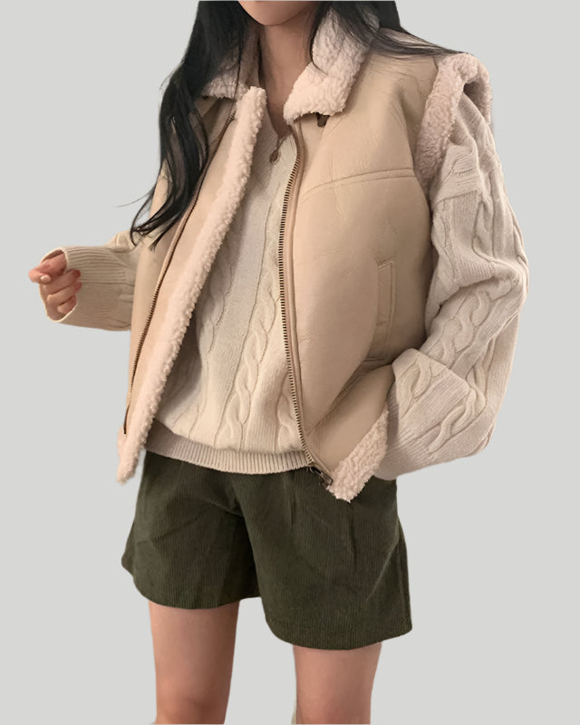 Västjacka med invändig fleece