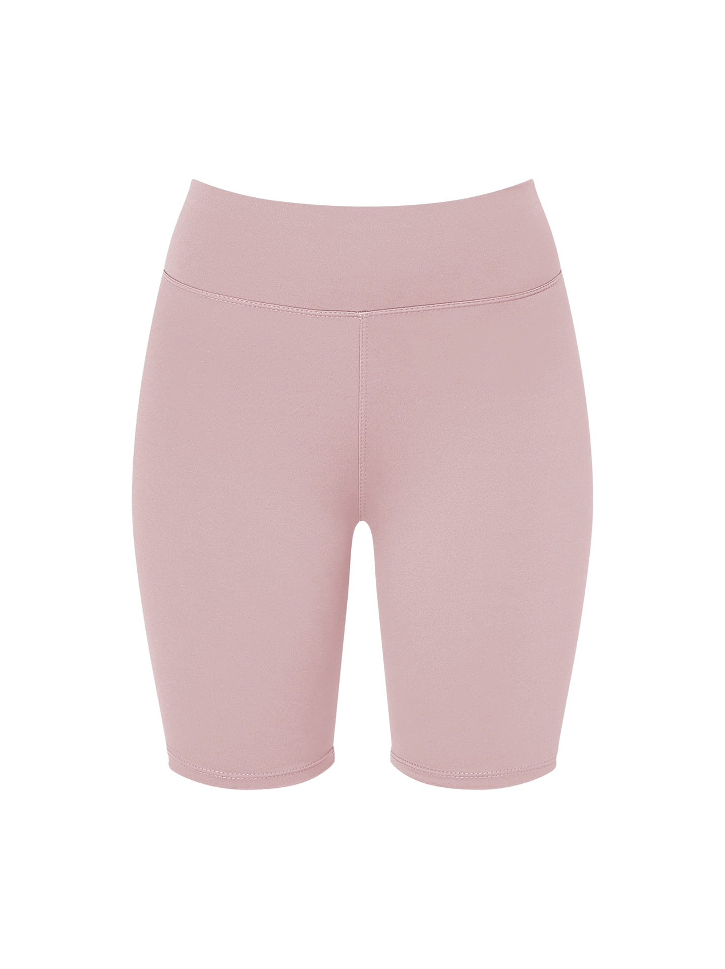 Sportiga smala shorts med hög midja