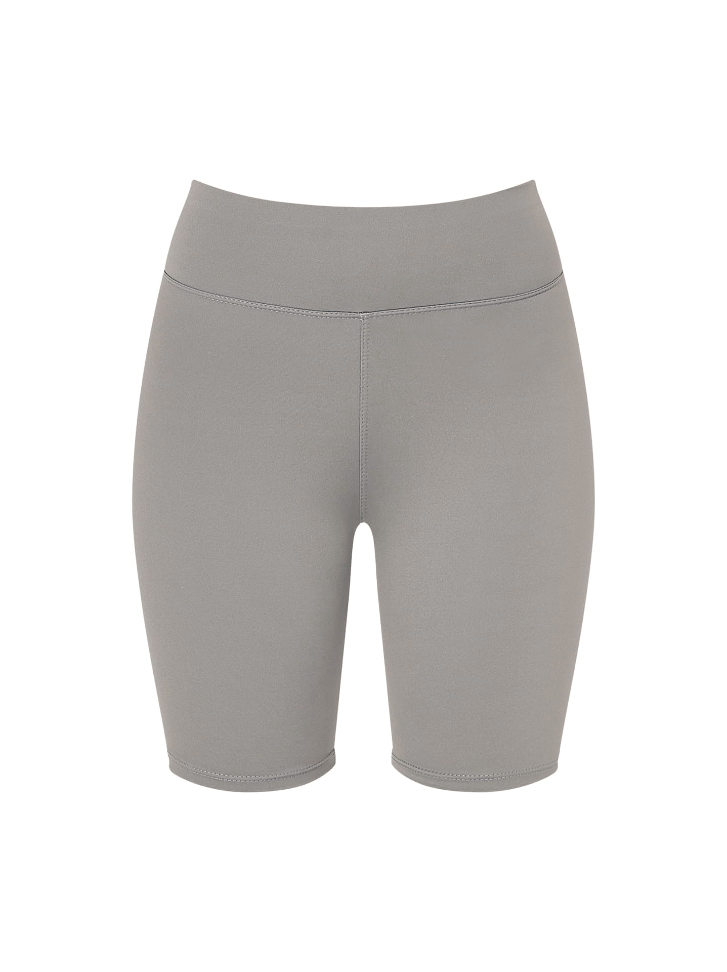 Sportiga smala shorts med hög midja