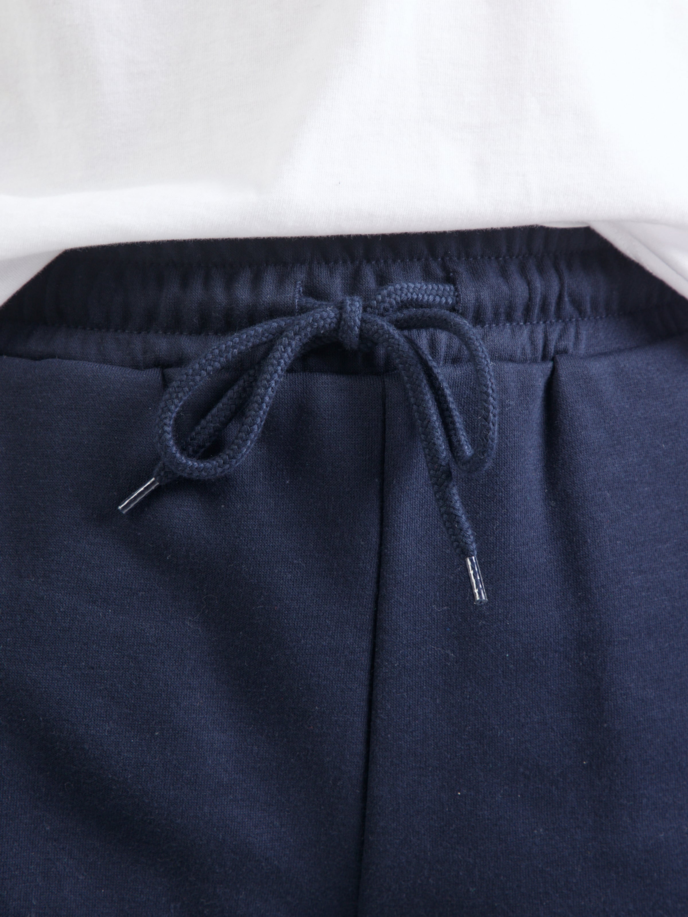 Avslappnade bomullsshorts