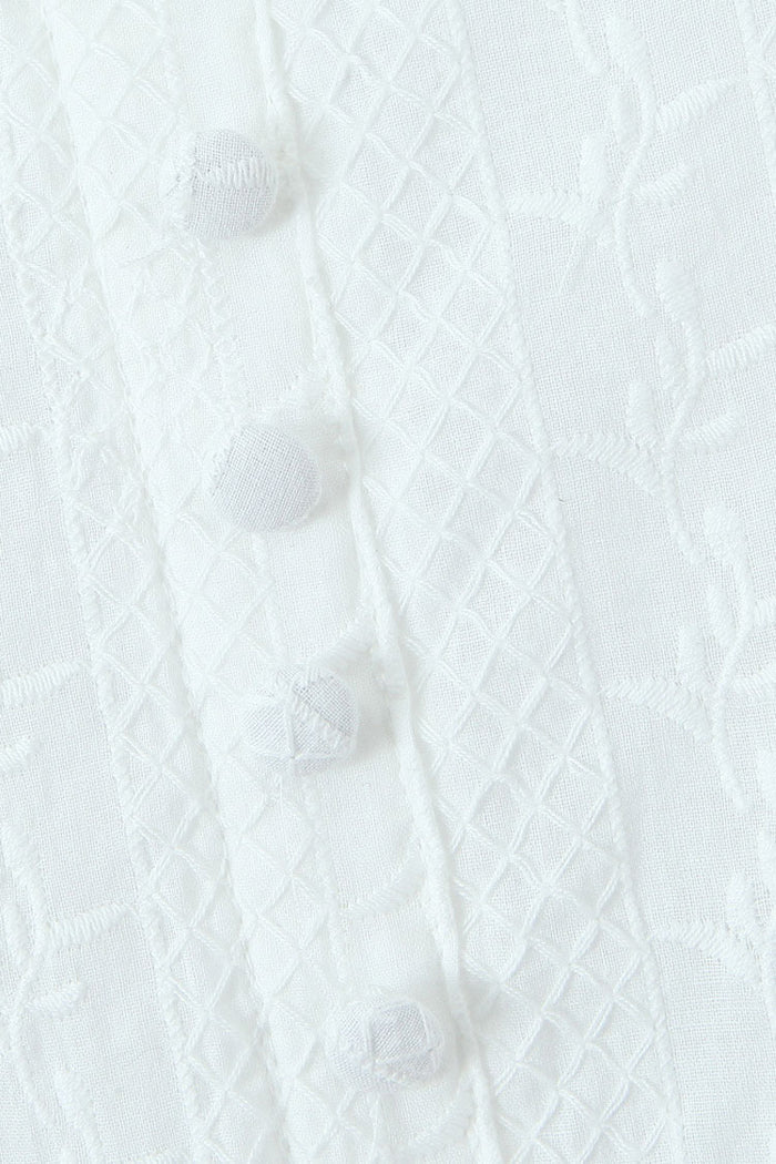 Knappad miniklänning med droppmidja