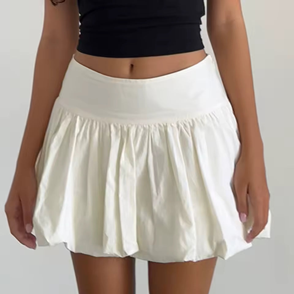 Korta shorts med hög midja