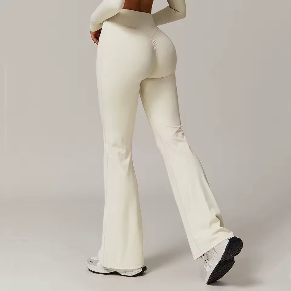 Juliet sportbyxor med hög slits