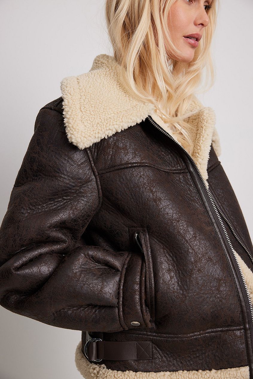 Melly-jacka med vintage-look