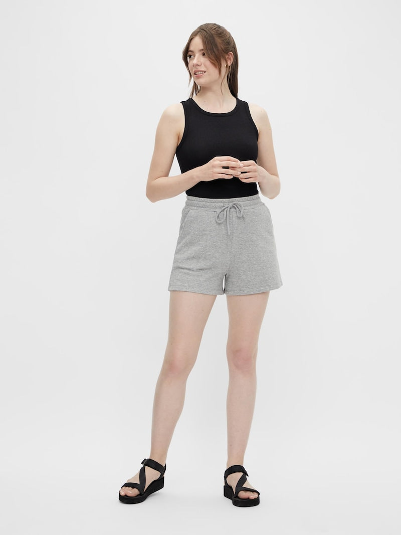 Avslappnade bomullsshorts