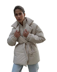 Väst med skärp och bomullsslag