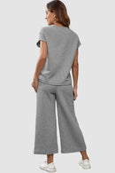 Vivy tvådelat set med enfärgad textur