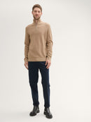 Arlo långärmad topp med halv dragkedja