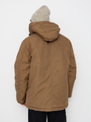 Axel grön jacka, med fickor och huva