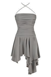 Smokey asymmetrisk miniklänning