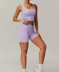 Kira träningsset med linne och shorts