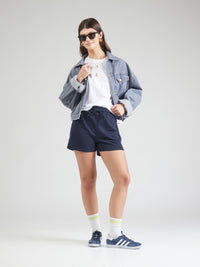 Avslappnade bomullsshorts
