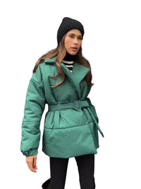 Väst med skärp och bomullsslag