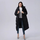 Quiltad pläd Hooded Bomullstoppad Kappa Dam