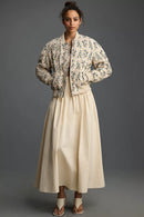 Bomberjacka med broderade prästkragar