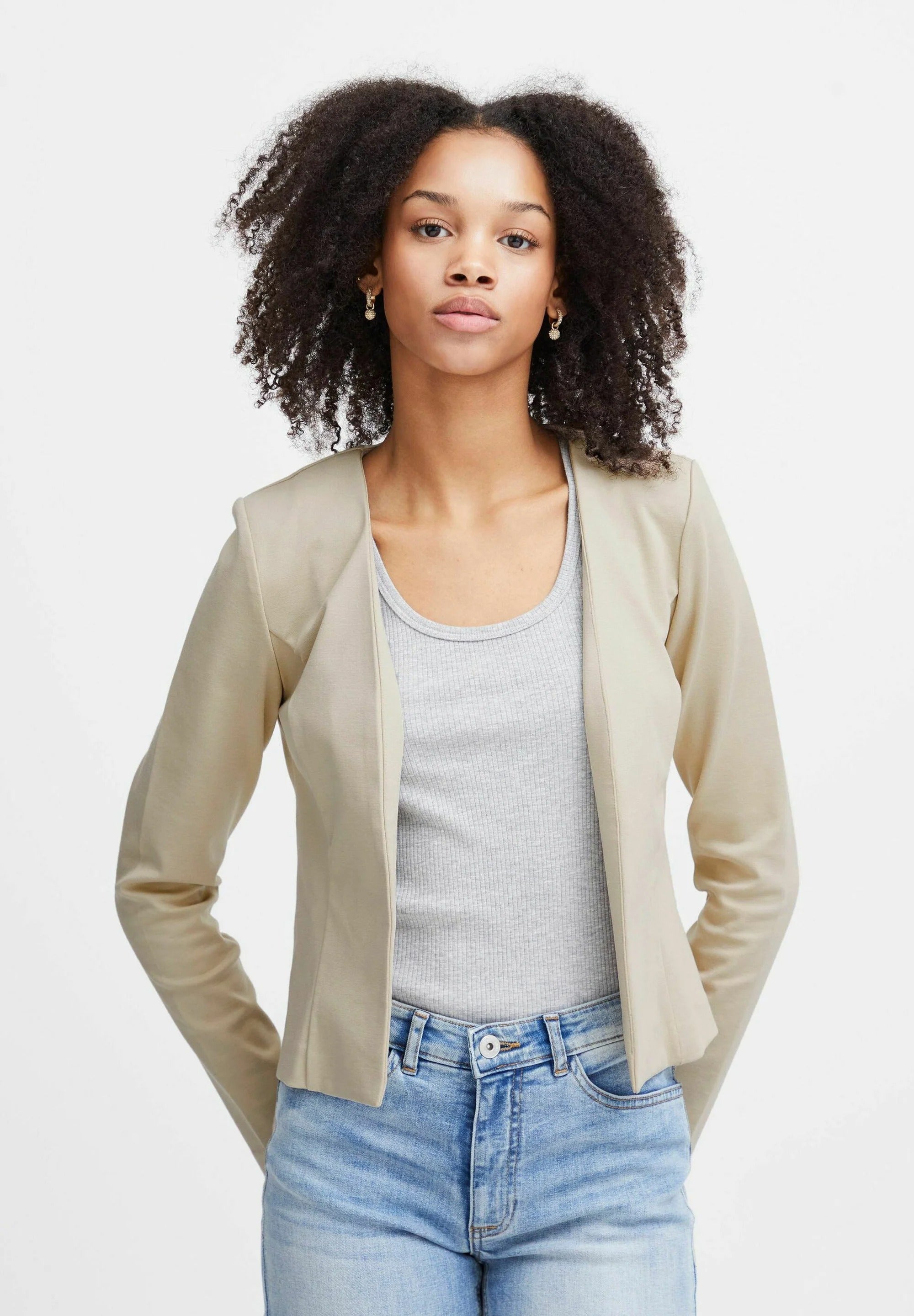 Beige / S