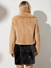 Mjuk blazer med öppen front