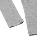 Enkel grå stickad topp med bara axlar