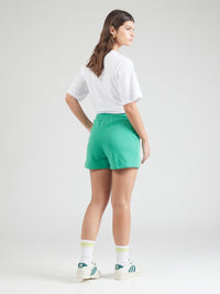 Avslappnade bomullsshorts
