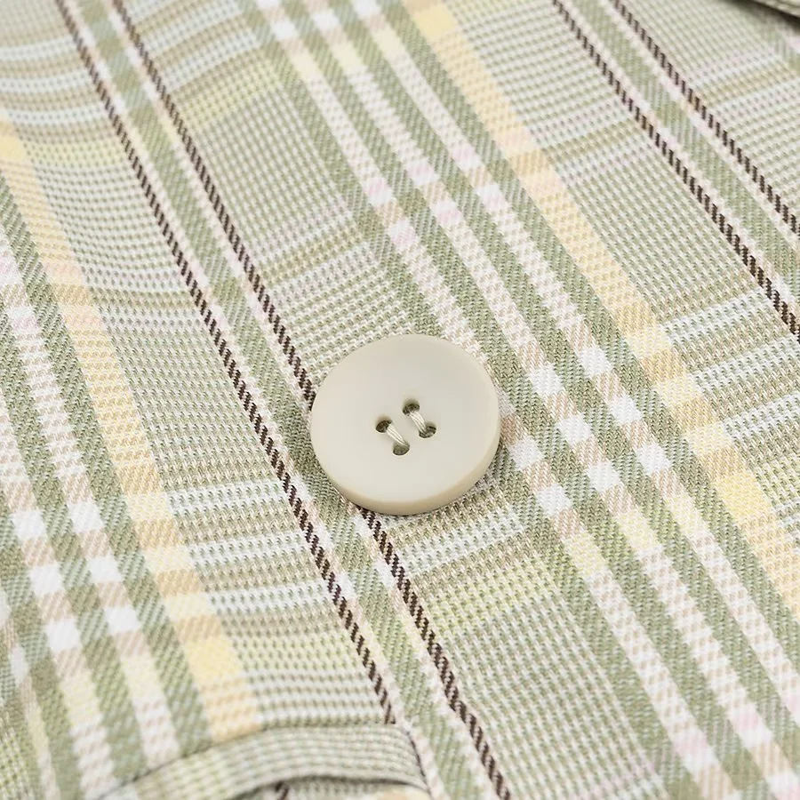Modekläder för kvinnor Rutig Blazer