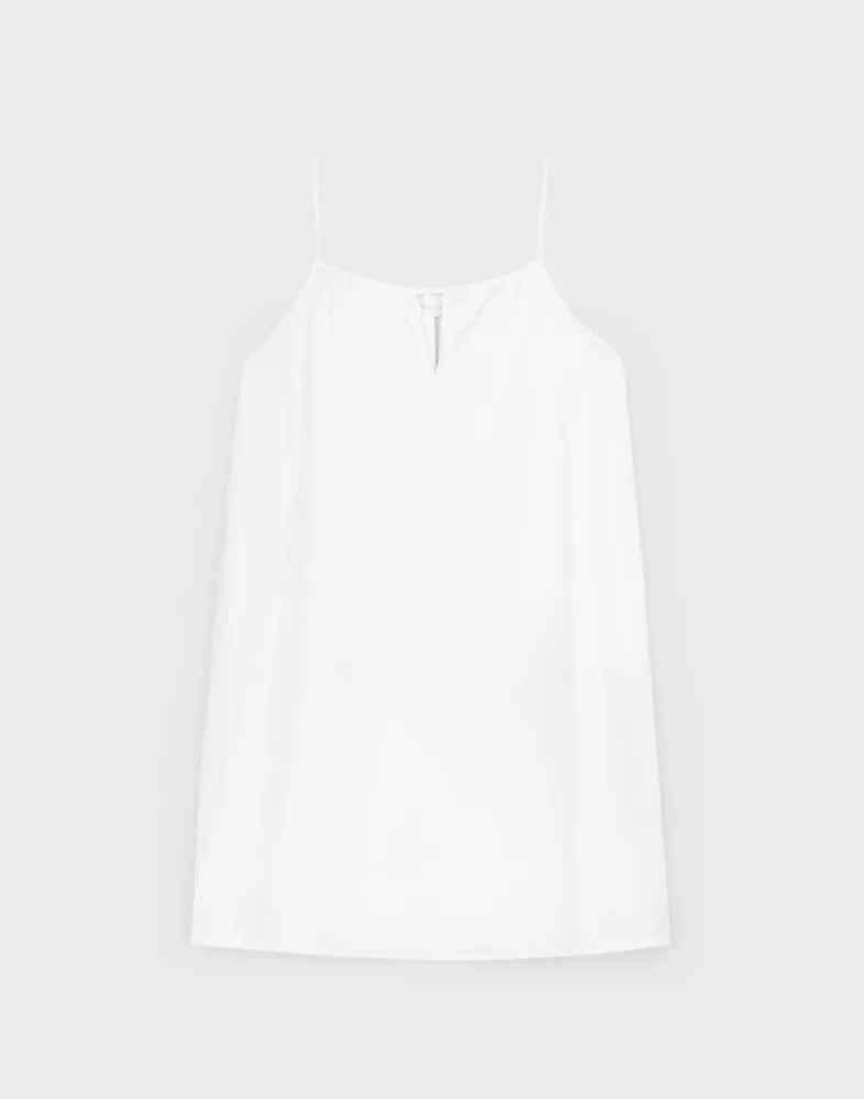 Minimalistisk lös miniklänning