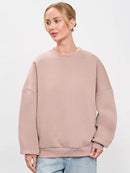 Sienna fleecefodrad tröja