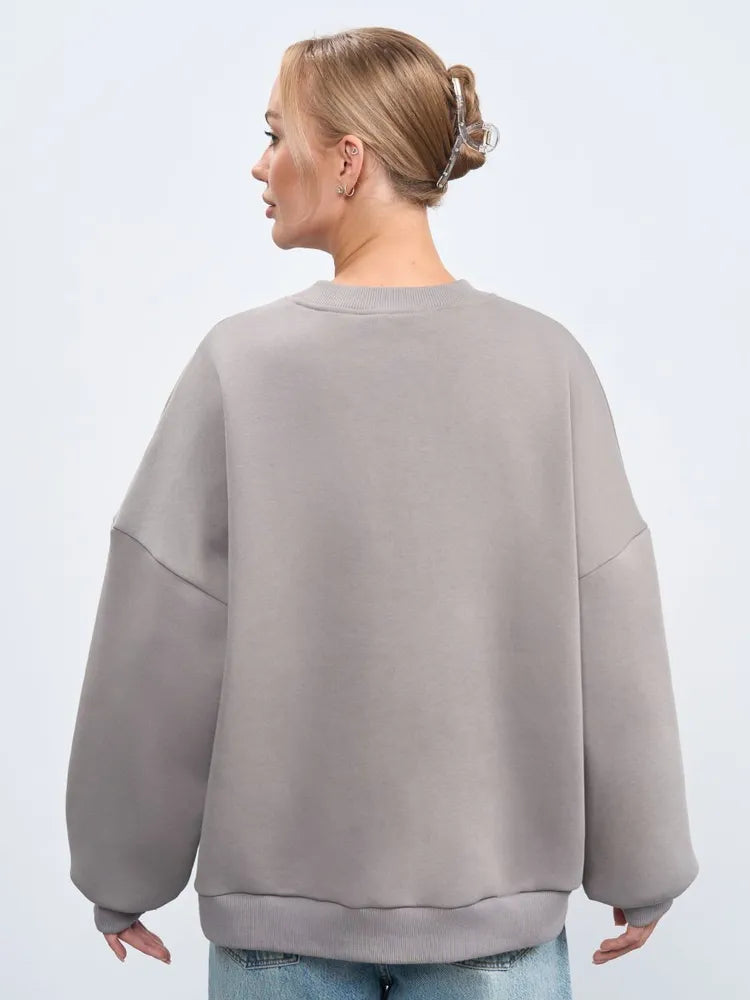 Sienna fleecefodrad tröja