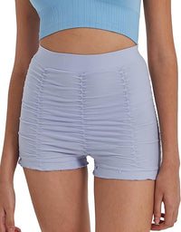 Åtsittande shorts med struktur