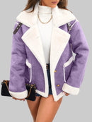 NYLA tjock vinterjacka med långa ärmar