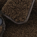 Emma brun jacka, med knappar och fickor