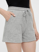 Avslappnade bomullsshorts