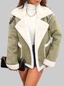 NYLA tjock vinterjacka med långa ärmar