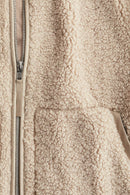 ADELINE beige lätt fleecejacka