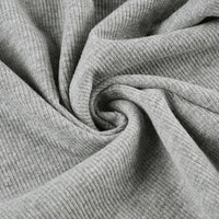 Enkel grå stickad topp med bara axlar