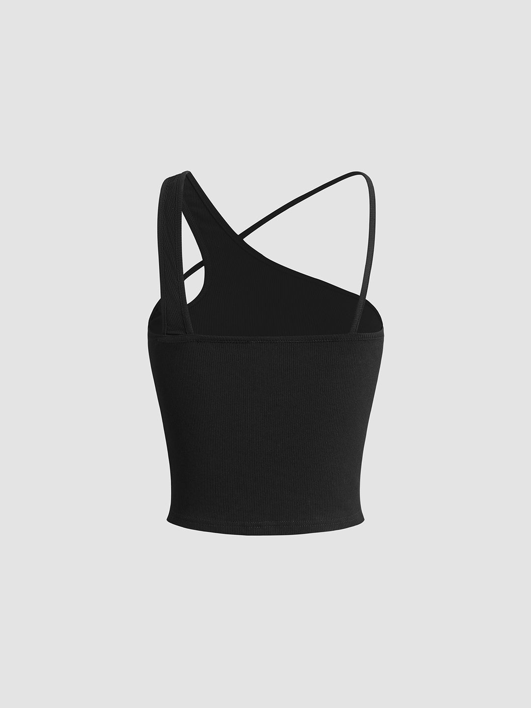 Asymmetriskt linne med halterneck