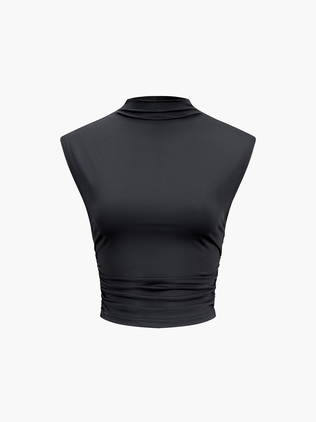 Svart ärmlös crop top från Andreeas