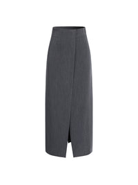 Elegant maxikjol med slits framtill