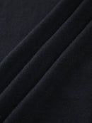 V-ringad tröjväst med kontrastfärgad krage