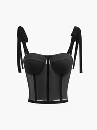 Bonded cami crop top