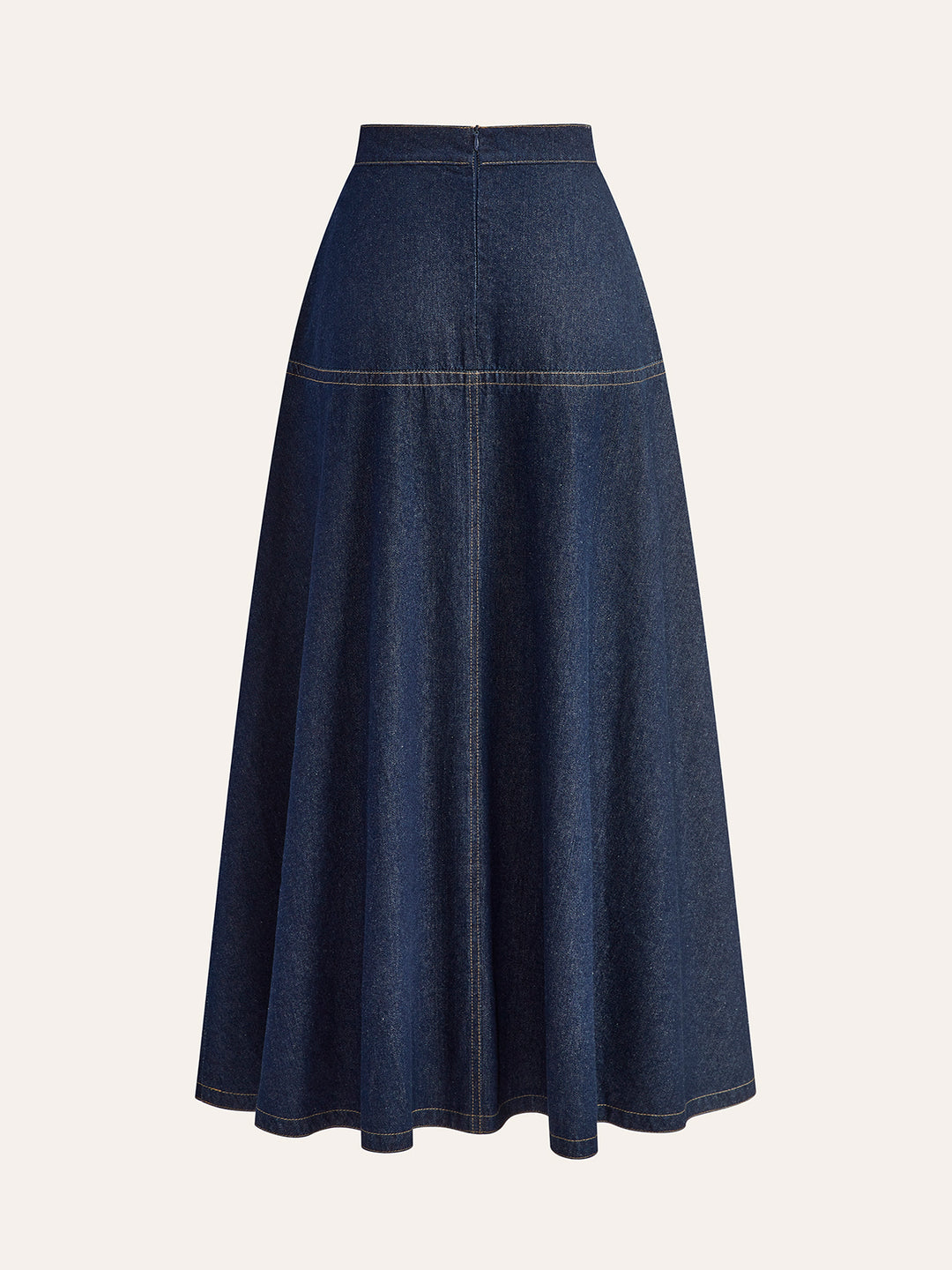 Denimkjol med fickor