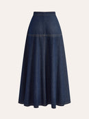Denimkjol med fickor