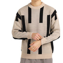 Andriaan tröja med svarta linjer